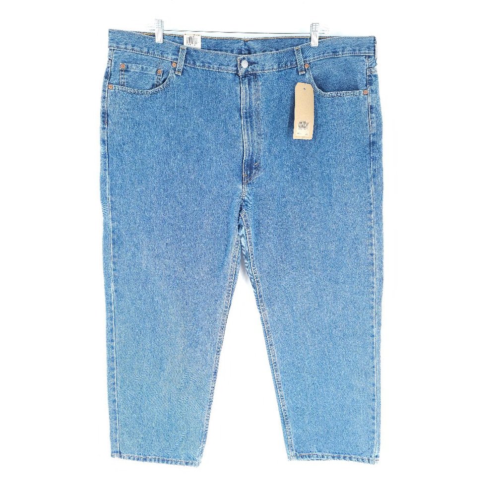 Levi's 550 Relaxed Men Jean 100% Cotton Blue Size 48x29 - NWT